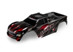 TRX8918R Karosse Maxx V2 rot mit Aufkleber TRAXXAS (Radstand 352mm)